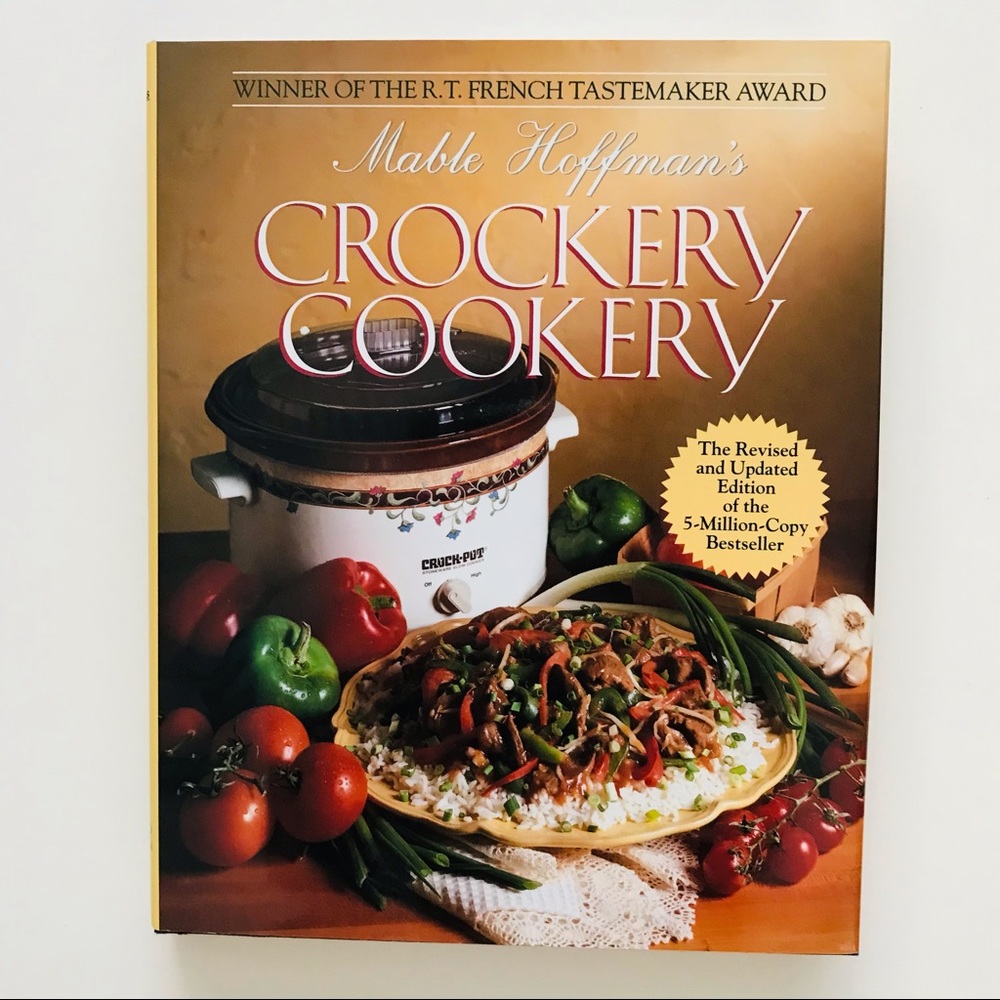 📚✨$5 Add On✨Crockery Cookery - cookbook - slowcooker recipe book 📖 tasty, easy